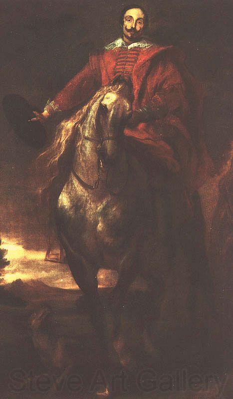Anthony Van Dyck Portrait of the Painter Cornelis de Wael_3 Spain oil painting art